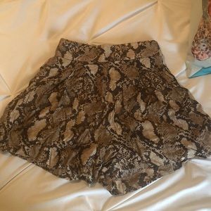 Fabric shorts